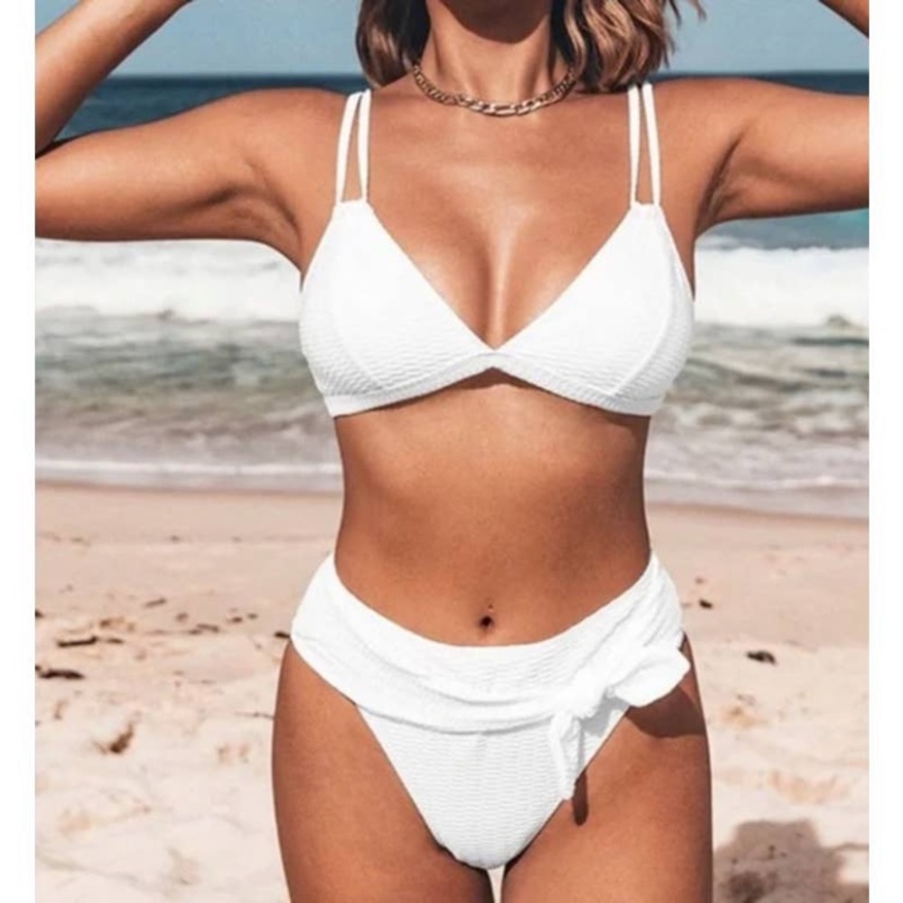 NWT White Cupshe Bikini